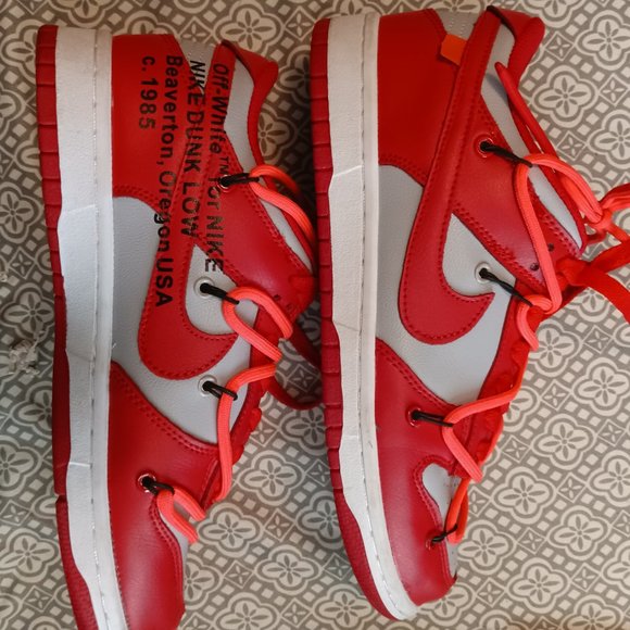 Nike dunks off white university redpre owned clean - Picture 2 of 6